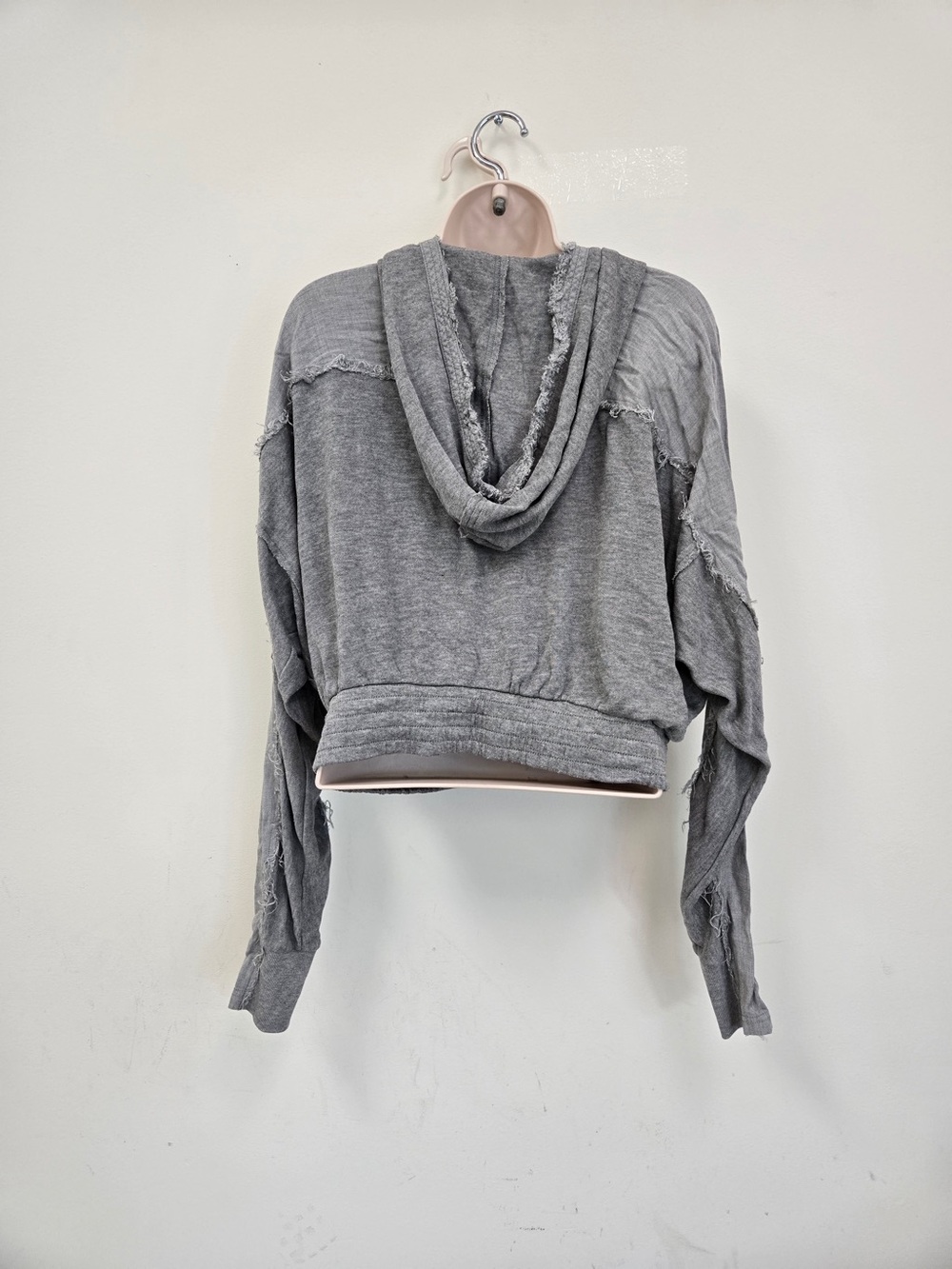 FREE PEOPLE FP Movement Windy Meadow Hoodie in Heather Grey XS 9165 - Picture 4 of 11